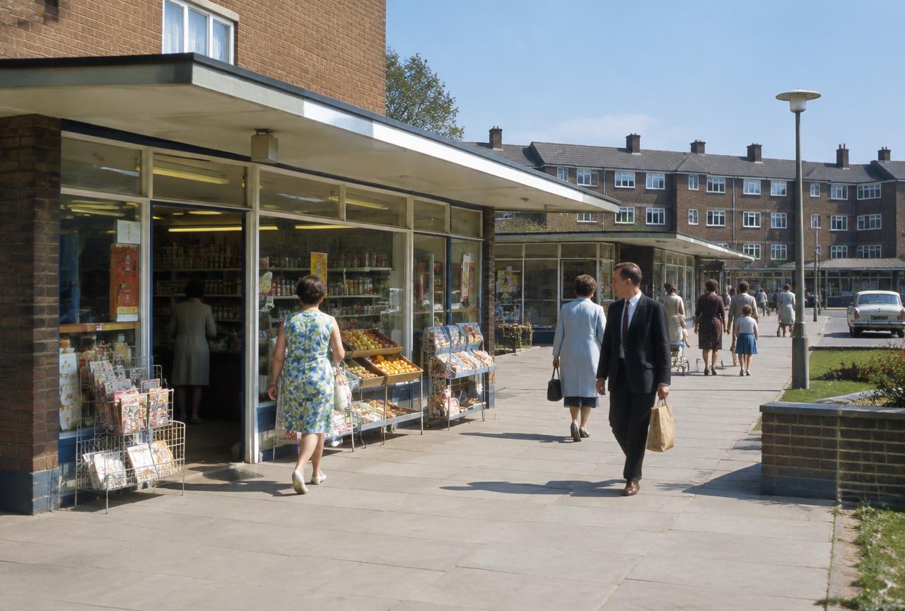 One Stop franchise store on busy residential estate